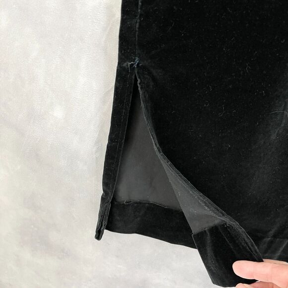 Vintage Lady Copley‎ Velvet Skirt Womens Size 16 Dressy Special Occasion Glam - Picture 4 of 10